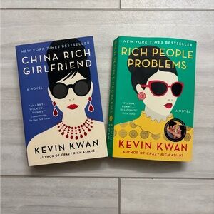 China Rich Girlfriend and Rich People Problems Books